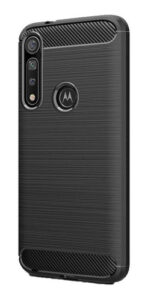 Funda Tpu Carbono Rugged Para Motorola Moto One Macro