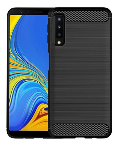 Funda Tpu Fibra Carbono Rugged Para Xiaomi Mi Note 10 Lite - Pandashop 🐼