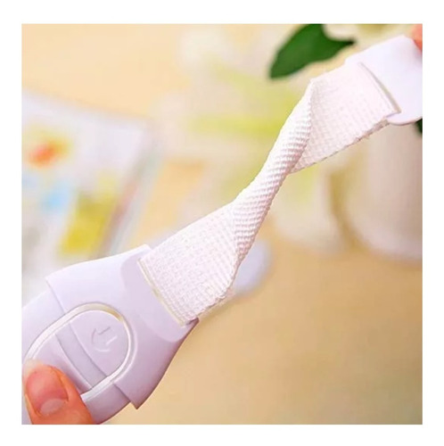 Traba Puerta Bebe Kit X10u Seguridad Cajon Pegamento 3m | PANDASHOP