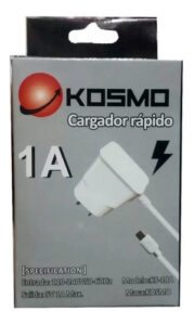 Cargador Kosmo Universal Micro Usb 1amp Todas Las Marcas V8