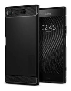 Funda Tpu Carbono Rugged Sony Xz1 Xz1 Compact + Templado