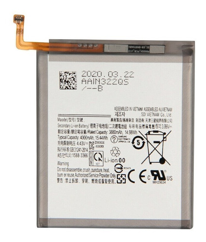 Bateria Sm-a525f Para Samsung A52 Eb-bgt81aby