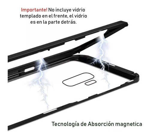 Funda Metalica Magnetica Vidrio Samsung S10 S10e S10 Plus