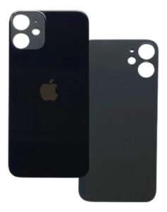 Tapa Cristal Trasera Negra iPhone 11