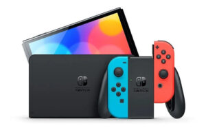 Nintendo Switch Oled 64gb Standard  Color Rojo Neón, Azul Neón Y Negro