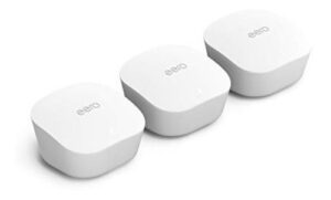 Wifi Set Eero 6+ Plus X 3 Mesh Amazon Alexa Router Modem