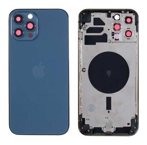 Carcasa Completa Repuesto Tapa Para iPhone 12 Pro Max - Pandashop 🐼