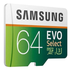 Micro Sd Samsung Evo Select 64gb 100mb/s U3 4k