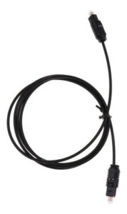 Cable Optico Digital Para Audio Fibra Optica Dorada 2 Metros