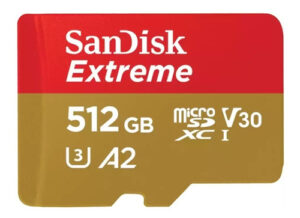 Tarjeta Memoria Sandisk Extreme Micro Sd 512gb New 190 Mb/s