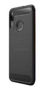 Funda Tpu Fibra Carbono Motorola Moto E6s + Templado 5d