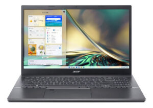 Notebook Acer Aspire 5 A515-57t Steel Gray Táctil 15.6 , Intel Core I7 1255u  16gb De Ram 512gb Ssd, Intel Iris Xe Graphics G7 96eus 1920x1080px Windows 11 Home