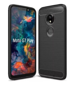 Funda Tpu Carbono Para Motorola Moto G7 / G7 Plus