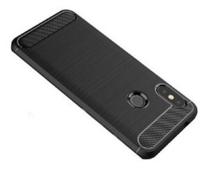 Funda Carbono Rugged Para Motorola G8 Plus + Templado 5d