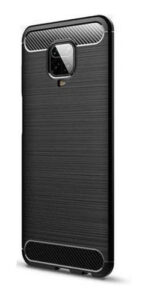 Funda Fibra Carbono Para Redmi Note 9 Pro Max + Templado 5d